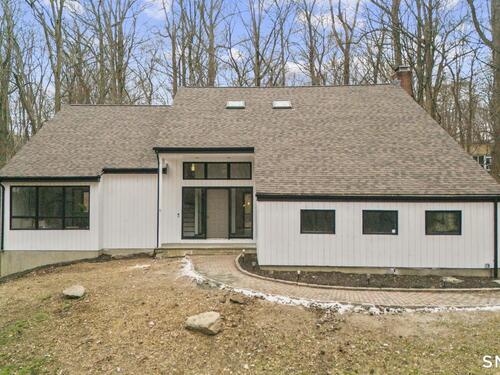 Contemporary single family home for sale located at 108 Ferndale Drive, Easton, CT 06612
