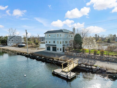 Waterfront contemporary single family home for sale located at 24 Canal Road, Westport, CT 06880
