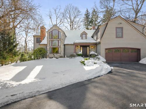 Contemporary single family home for sale located at 59 Emerald Lane, Stamford, CT 06905