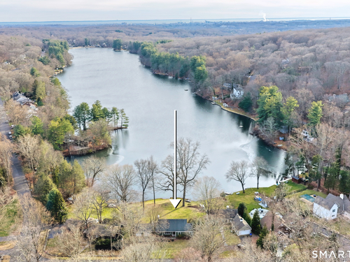 Waterfront single family home for sale located at 7 Hemlock Trail, Trumbull, CT 06611