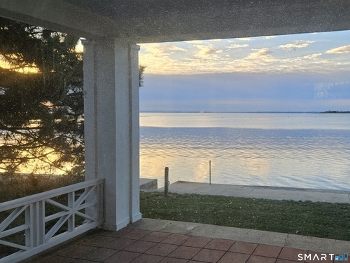 Waterfront single family home for sale located at 27 Owenoke Park, Westport, CT 06880