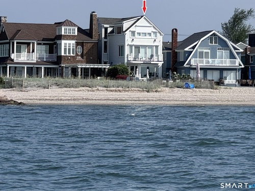 Waterfront single family home for sale located at 1053 Fairfield Beach Road, Fairfield, CT 06824