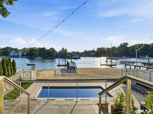 Waterfront single family home for sale located at 41 Rowayton Avenue, Norwalk, CT 06853
