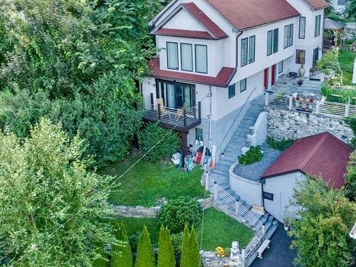 Contemporary single family home for sale located at 96 River Road, Greenwich, CT 06807