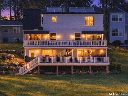 Waterfront single family home for sale located at 18 North Lake Shore Drive, Brookfield, CT 06804