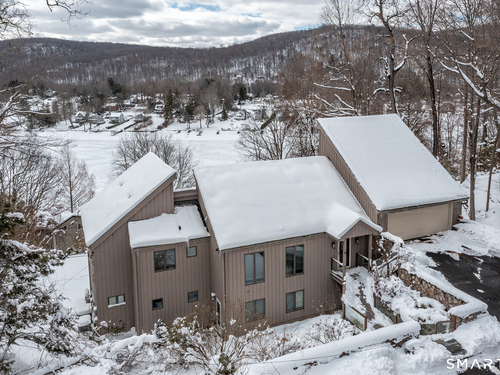 Contemporary single family home for sale located at 16 Sunset Drive, New Fairfield, CT 06812