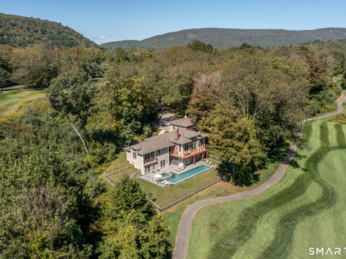 Contemporary single family home for sale located at 6 River Bend Lane, Sherman, CT 06784