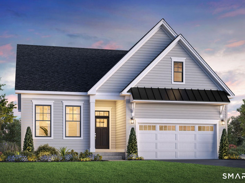 Contemporary new construction single family home for sale located at 14 Holly Ridge Way, lot #85, Danbury, CT 06810