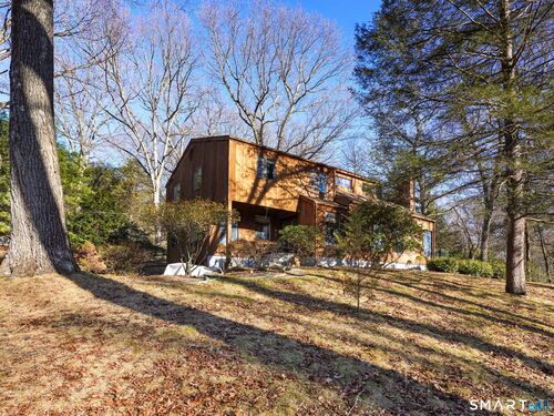 Contemporary single family home for sale located at 24 Grey Hollow Road, Norwalk, CT 06850