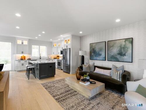 New construction townhouse condo for sale located at 2 Bramble Way, homesite #28, Brookfield, CT 06804