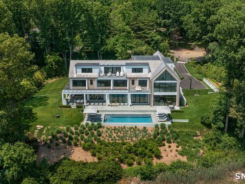 Waterfront contemporary single family home for sale located at 19 Beachside Common, Westport, CT 06880
