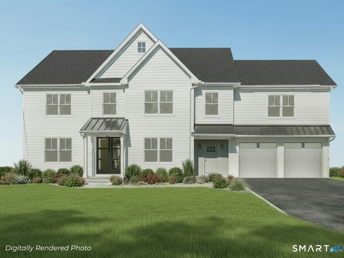 Contemporary new construction single family home for sale located at 301 Godfrey Road, Fairfield, CT 06825
