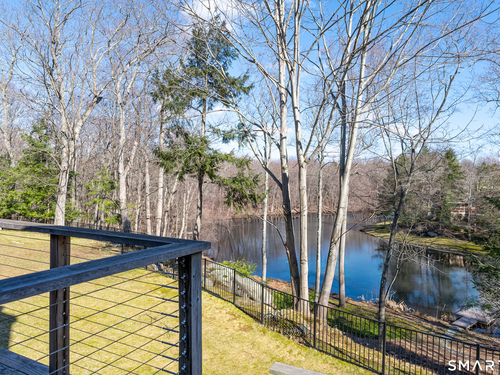 Waterfront single family home for sale located at 215 South Lake Drive, Stamford, CT 06903