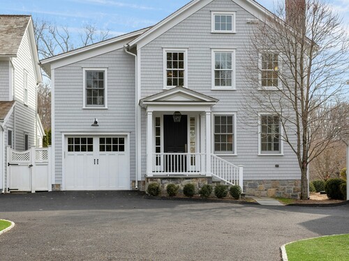 Waterfront townhouse condo for sale located at 45 Jelliff Mill Road, 45, New Canaan, CT 06840