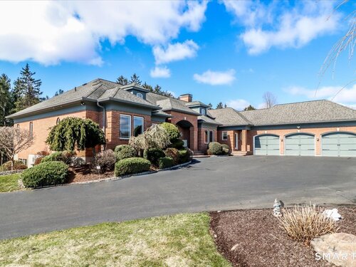 Contemporary single family home for sale located at 6 Hamlin Court, Brookfield, CT 06804