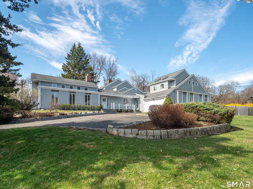 Contemporary single family home for sale located at 79 Warncke Road, Wilton, CT 06897