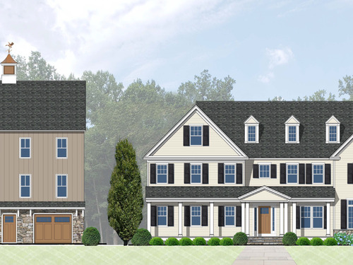 New construction single family home for sale located at 435 Ridgebury Road, Ridgefield, CT 06877