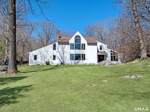 Contemporary single family home for sale located at 37 Ketcham Road, Ridgefield, CT 06877