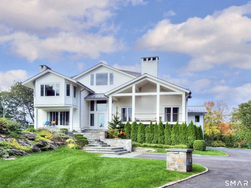 Contemporary single family home for sale located at 3 Stony Point West Road West, Westport, CT 06880