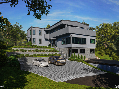 Contemporary new construction single family home for sale located at 142 Nearwater Lane, Darien, CT 06820