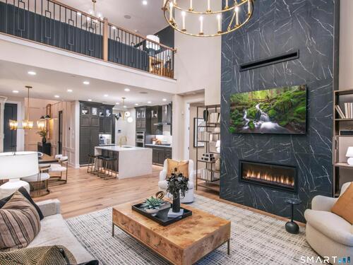 New construction townhouse condo for sale located at 3 Elmwood Court, homesite #26, Brookfield, CT 06804