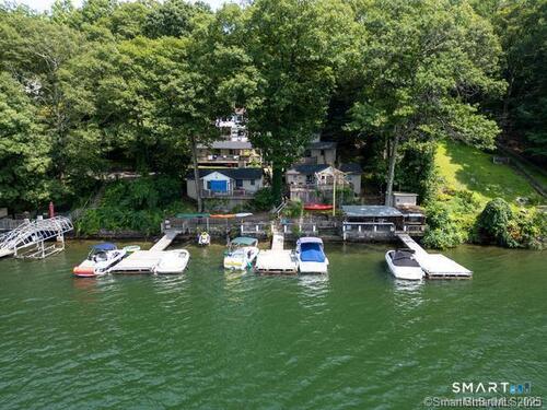 Waterfront multi family home for sale located at 1 Marker Road, Danbury, CT 06810