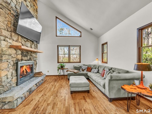 Contemporary single family home for sale located at 11 Spruce Mountain Trail, Danbury, CT 06810