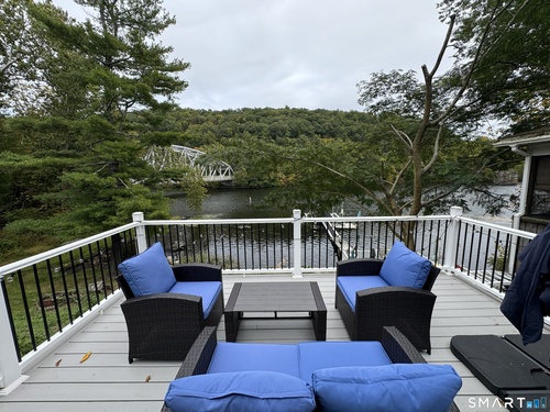 Waterfront single family home for sale located at 7 Pootatuck Park Road, Newtown, CT 06482