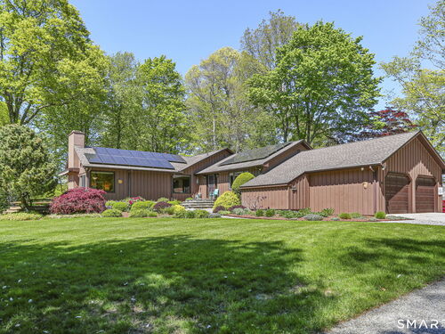 Contemporary single family home for sale located at 1185 Stillson Road, Fairfield, CT 06824