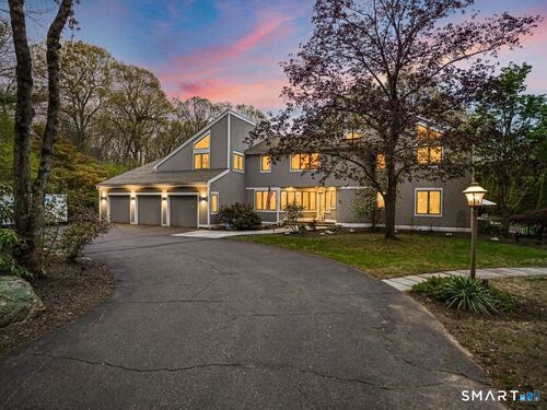 Contemporary single family home for sale located at 28 Strawberry Lane, Shelton, CT 06484