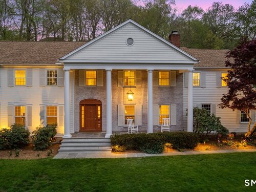 Waterfront single family home for sale located at 197 Bowery Road, New Canaan, CT 06840