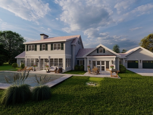 Contemporary new construction single family home for sale located at 8 Taber Road, Sherman, CT 06784