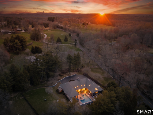 Contemporary single family home for sale located at 294 East Middle Patent Road, Greenwich, CT 06831