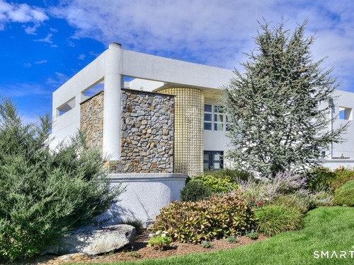 Waterfront contemporary single family home for sale located at 42 Spriteview Avenue, Westport, CT 06880