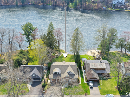 Waterfront single family home for sale located at 161 Pinewood Trail, Trumbull, CT 06611