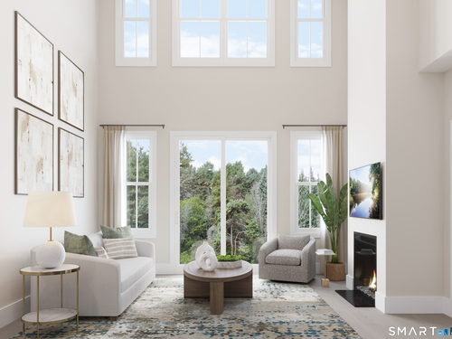 New construction townhouse condo for sale located at 2 Elmwood Court, homesite #16, Brookfield, CT 06804