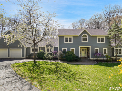 Contemporary single family home for sale located at 40 Deer Hill Road, Redding, CT 06896