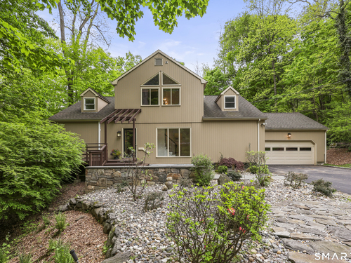 Contemporary single family home for sale located at 305 Olmstead Hill Road, Wilton, CT 06897