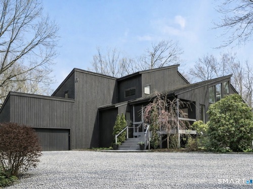 Contemporary single family home for sale located at 14 White Oak Lane, Weston, CT 06883