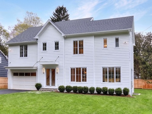 New construction single family home for sale located at 19 East Horseshoe Lane, Westport, CT 06880
