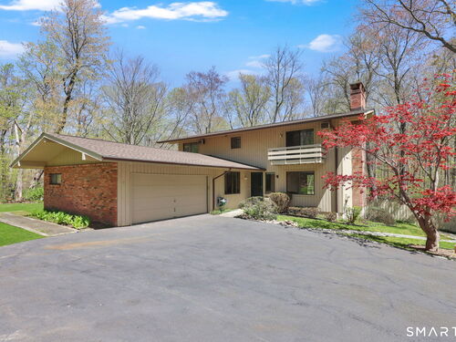 Contemporary single family home for sale located at 18 Ledgewood Road, Redding, CT 06896