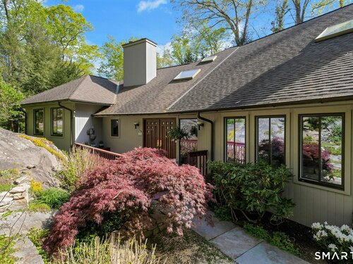 Contemporary single family home for sale located at 33 Butternut Lane, Stamford, CT 06903