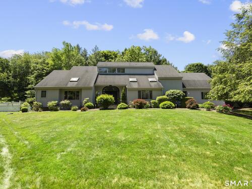 Contemporary single family home for sale located at 293 Sturges Ridge Road, Wilton, CT 06897