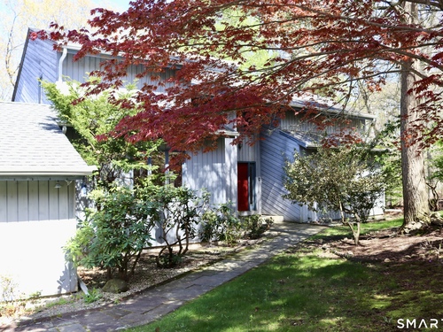 Contemporary single family home for sale located at 14 Round Hill Road, Shelton, CT 06484