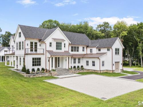 New construction single family home for sale located at 48 Old Farm Road, Wilton, CT 06897