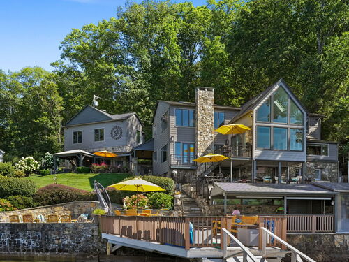 Waterfront single family home for sale located at 5 Shady Knolls, Danbury, CT 06811