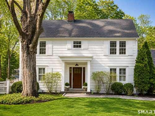 Waterfront single family home for sale located at 5 Riverview Drive, Norwalk, CT 06850