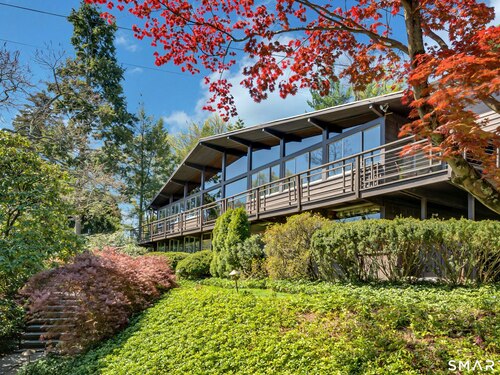 Contemporary single family home for sale located at 44 Willowmere Avenue, Greenwich, CT 06878