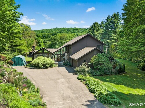 Contemporary single family home for sale located at 127 Huntingtown Road, Newtown, CT 06470