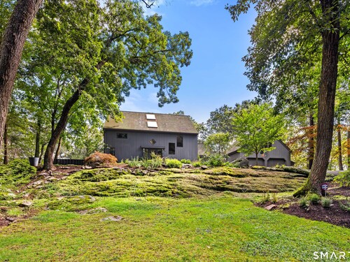 Contemporary single family home for sale located at 129 Davis Hill Road, Weston, CT 06883